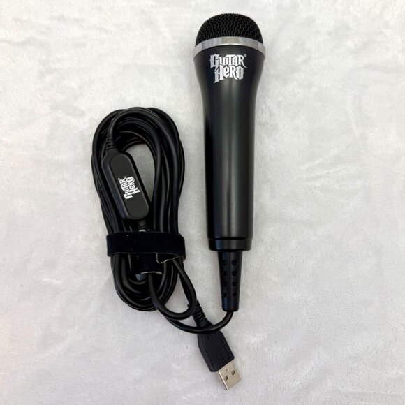 Guitar Hero Cabled Microphone XBOX 360 USB Connection Tested & Works - Picture 1 of 7